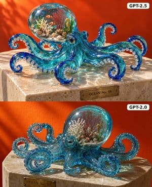 Glass Octopus Model Comparison preview
