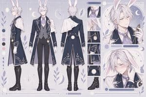 Rabbit Gentleman Character Sheet preview