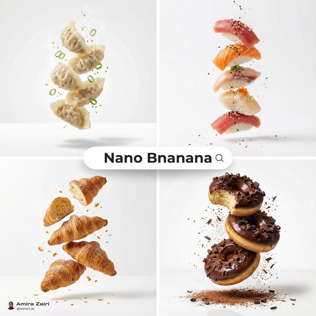 Premium food advertising, white seamless background, high key studio - AI image template preview