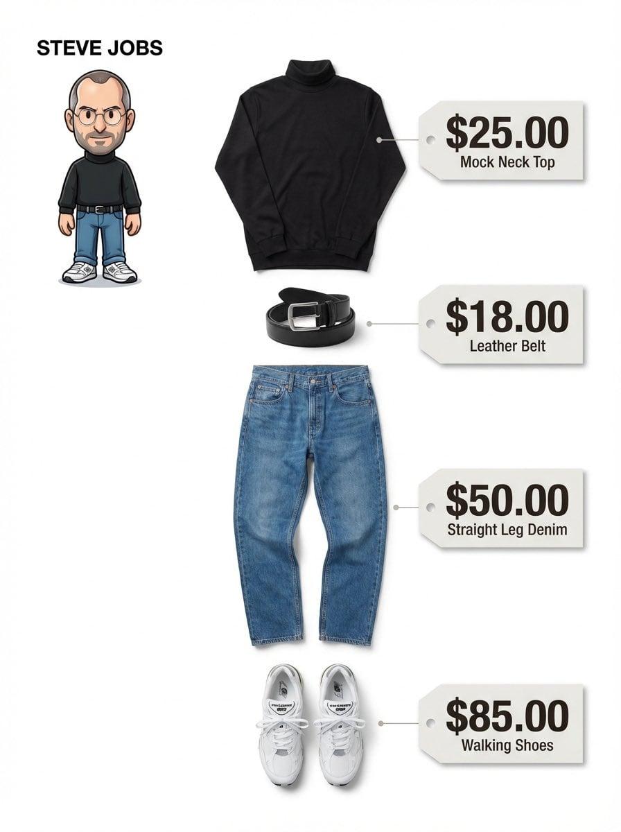 Clean, minimalist fashion infographic from an uploaded reference photo - AI image template preview
