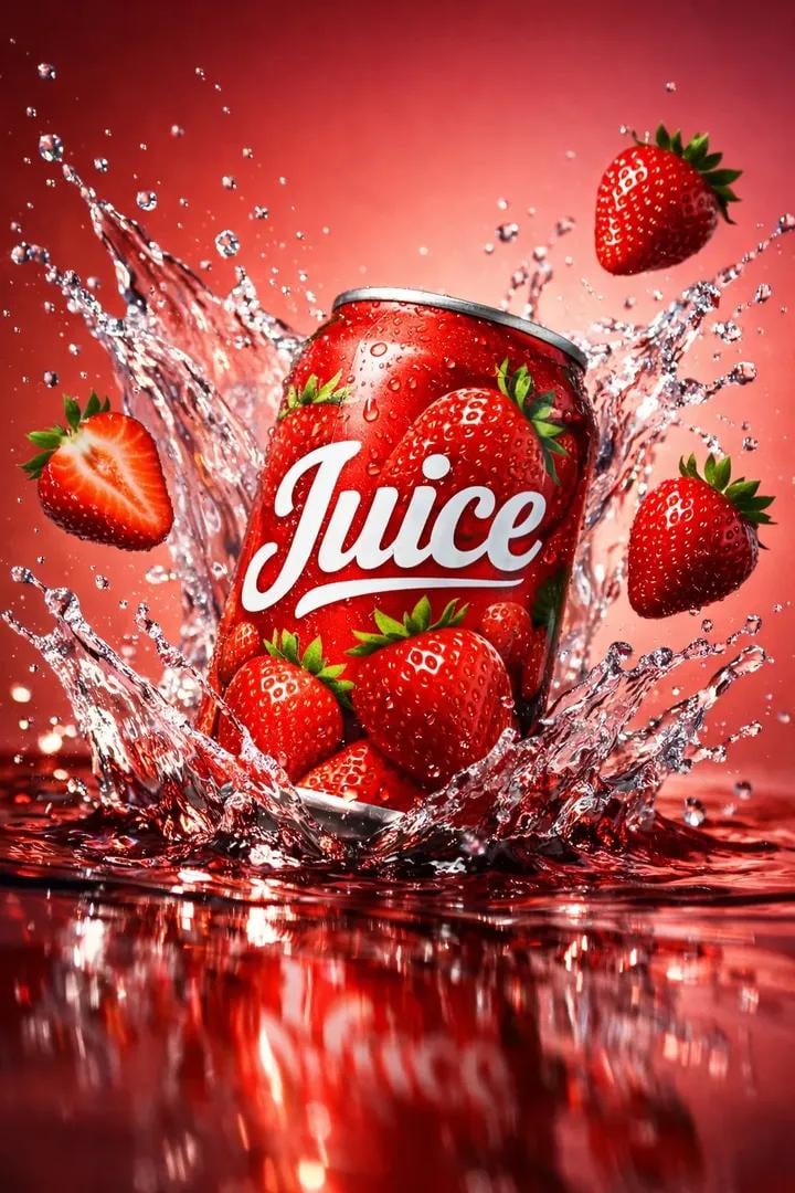 Ultra-Realistic Cinematic Beverage Product Photography preview
