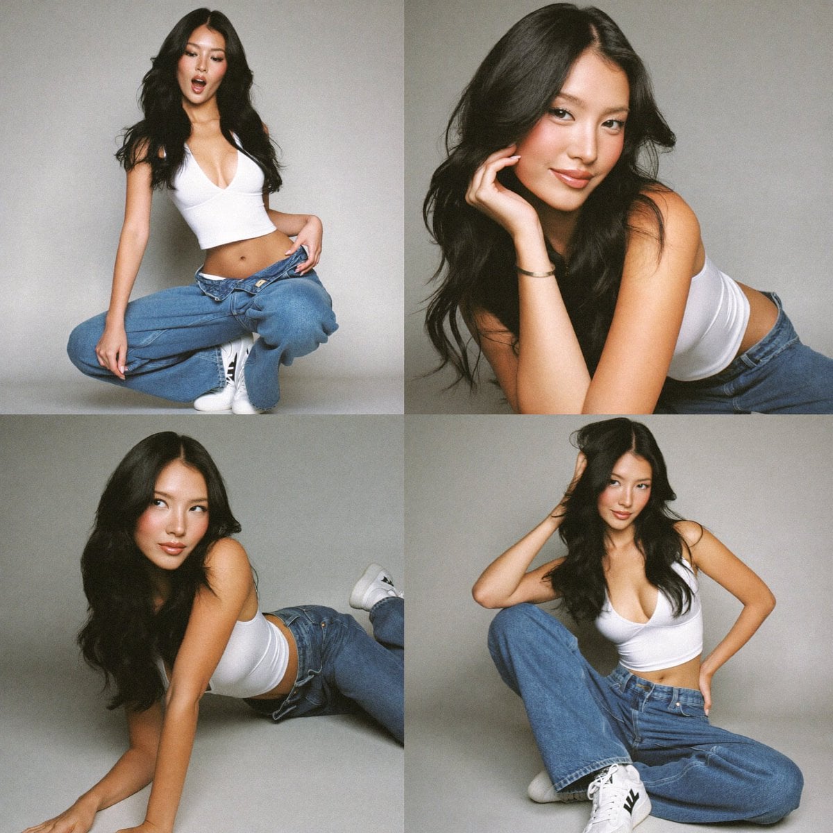 Smartphone Fashion Portrait Series Collage preview