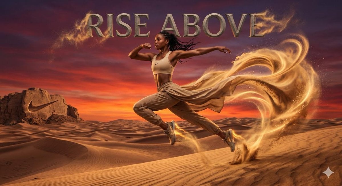 Surreal desert athletic campaign preview