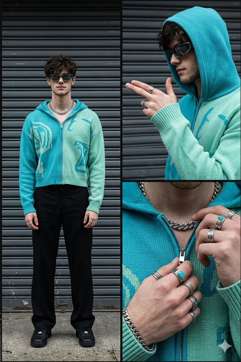 Streetwear Fashion Collage Prompt preview