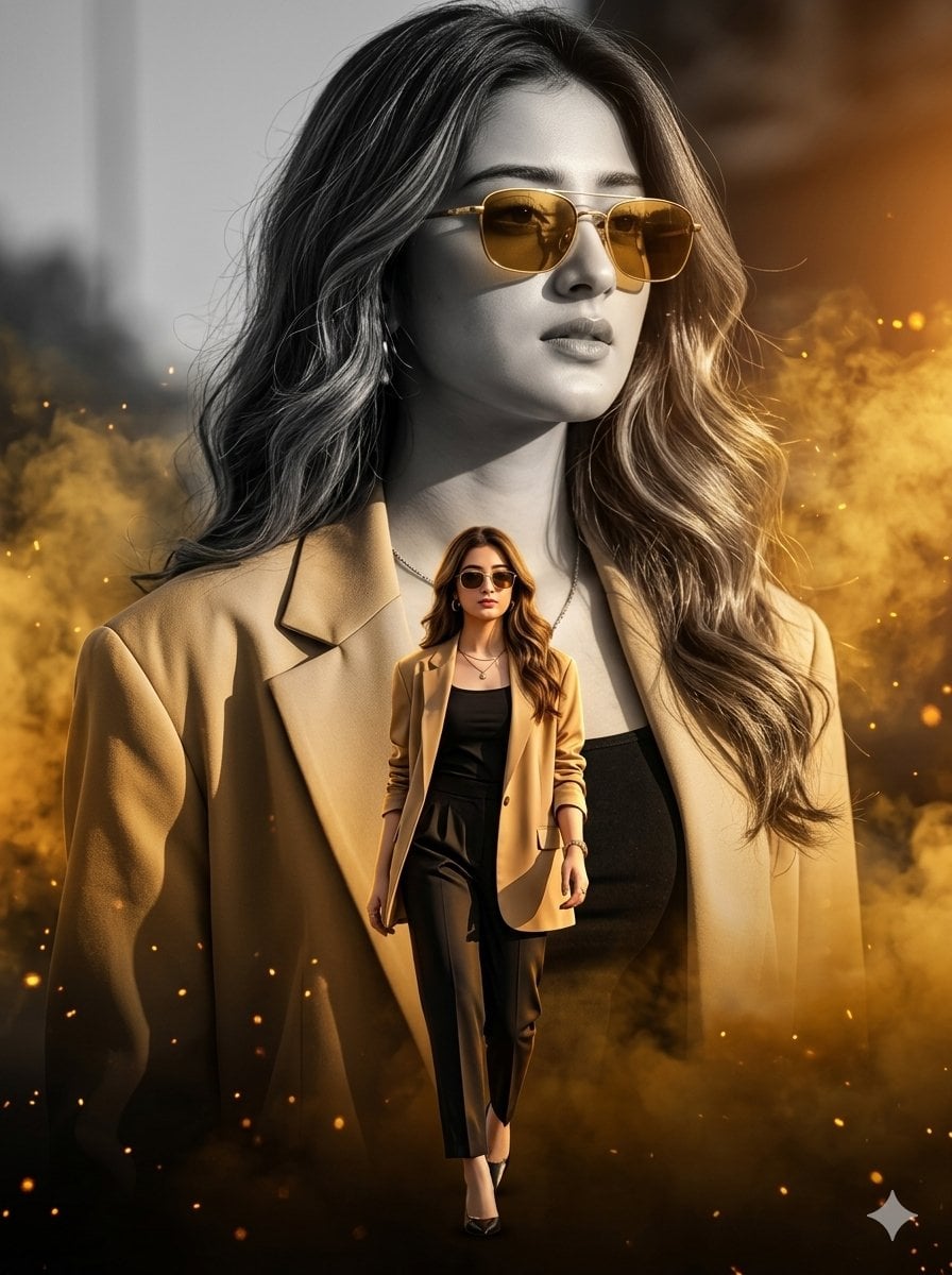 Cinematic Fashion Poster Luxury Editorial preview