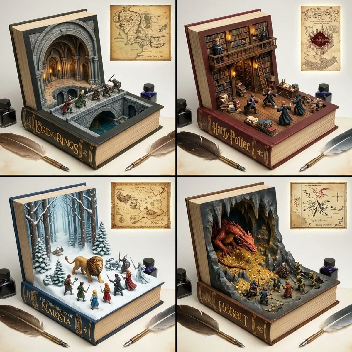 Magical Book Visualization Grid preview
