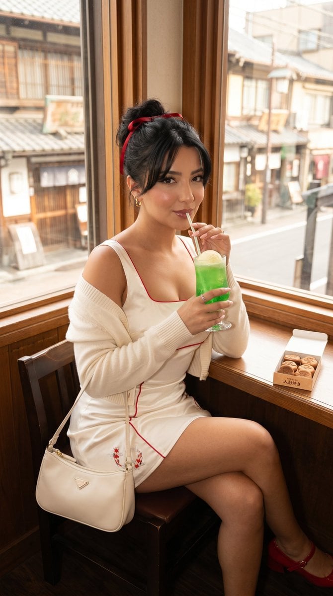 Retro Tokyo Girl Lifestyle Photography preview