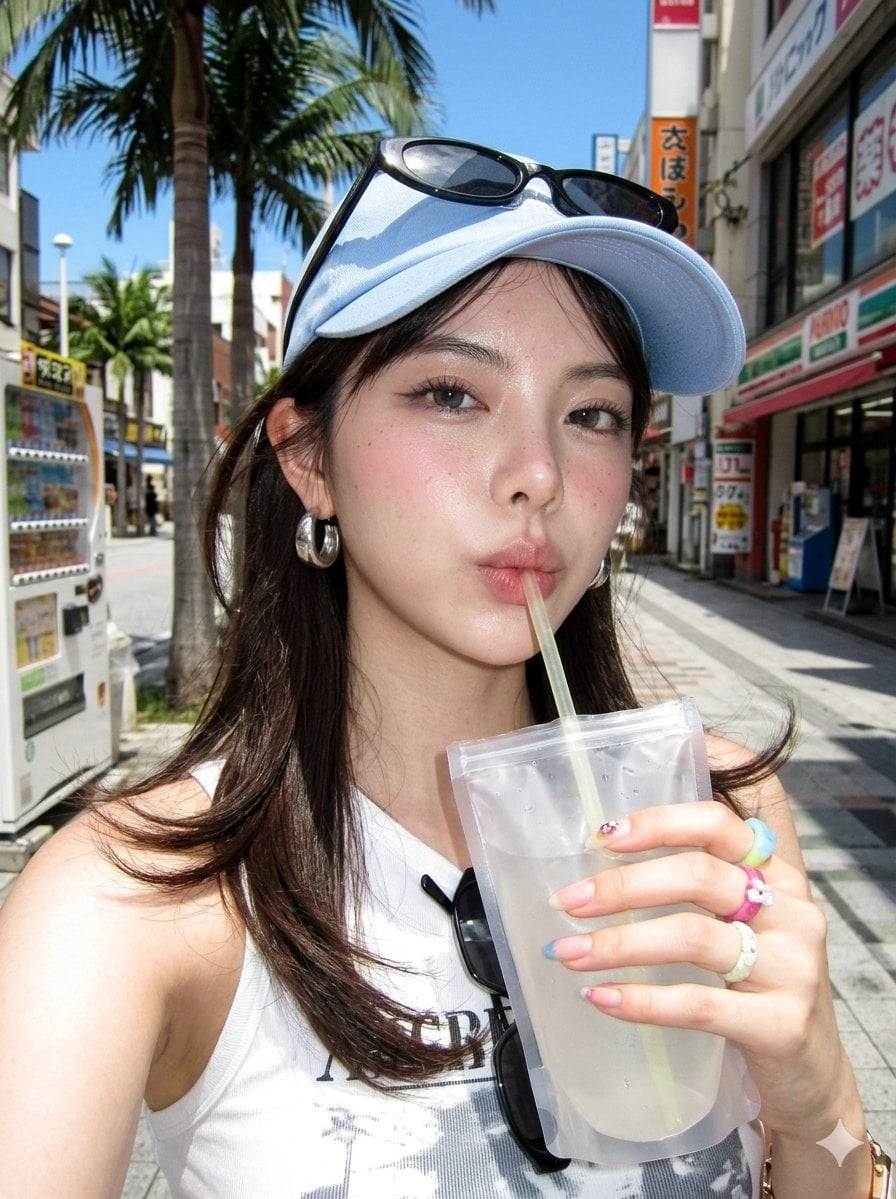 Retro Digicam Korean Selfie preview