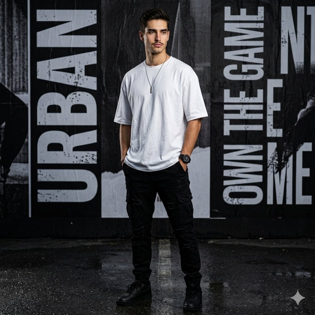 Urban Noir Fashion Editorial preview