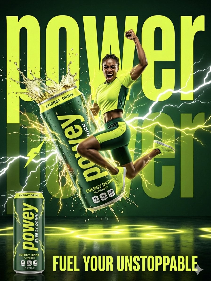 High-Energy Energy Drink Advertisement preview