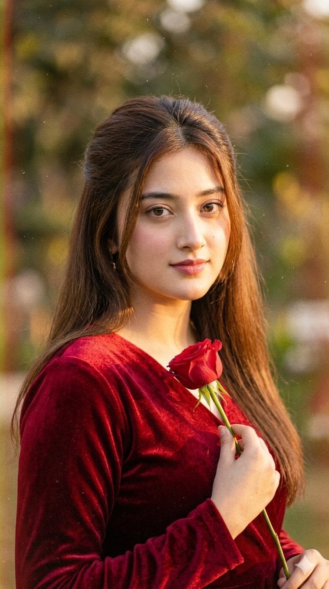 Retro 90s Romantic Movie Portrait preview