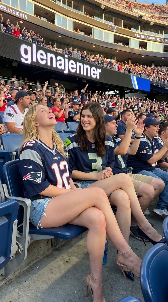 Candid Sports Stadium Fan Portrait preview