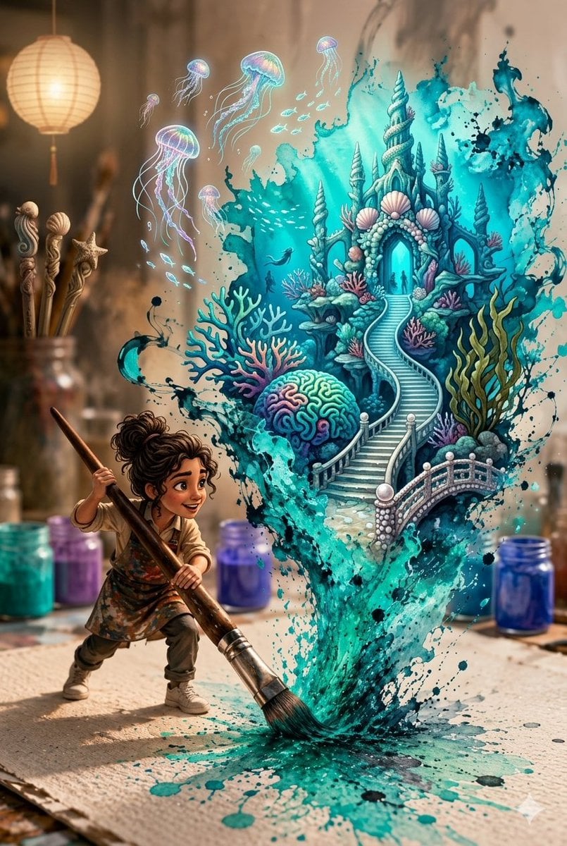 Magical Underwater Artist Studio preview