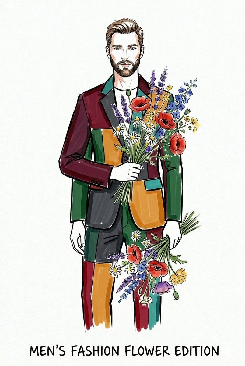 Watercolor Fashion Illustration Sketch preview