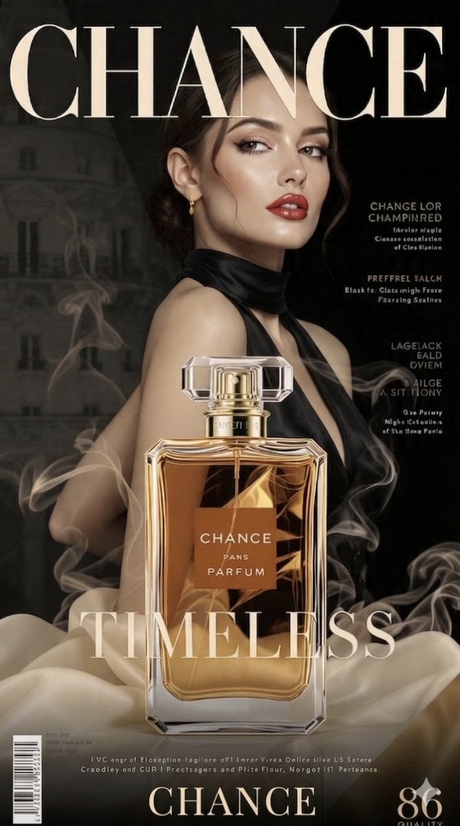 Luxury Perfume Magazine Cover preview