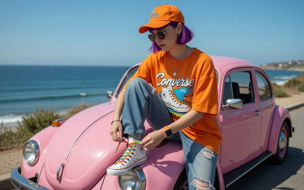 90s Coastal Roadside Street Style preview