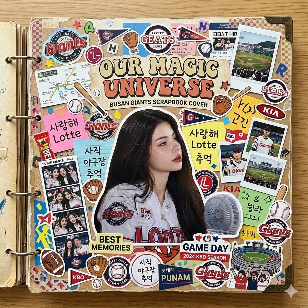 Scrapbook Cover Sticker Collage Effect preview