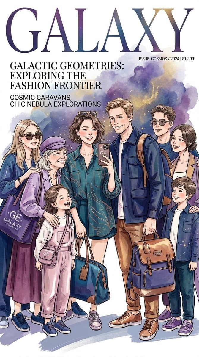 Cosmic Fashion Magazine and Library preview
