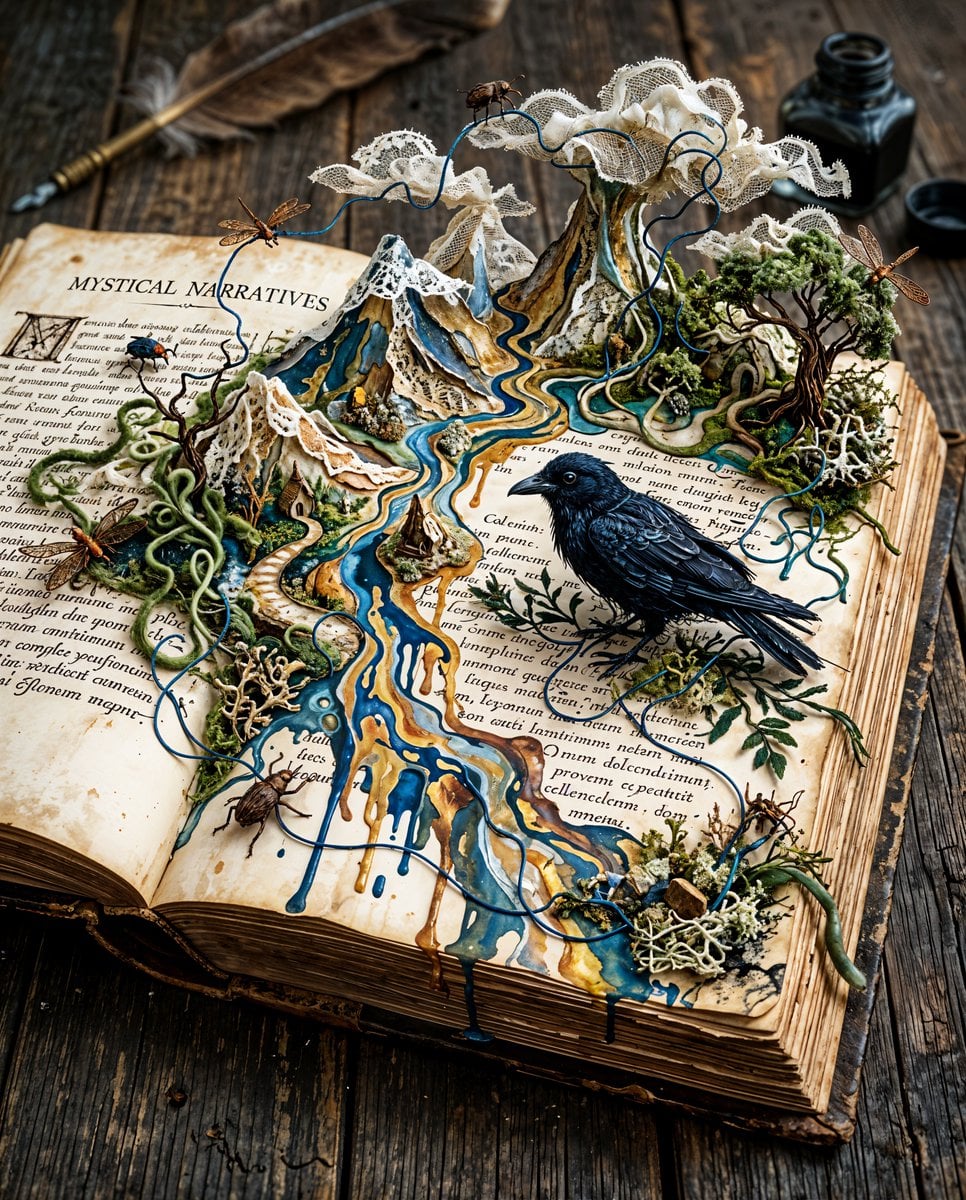 Surreal Miniature Book World preview