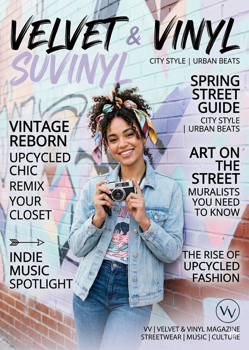 Velvet and Vinyl Urban Magazine preview