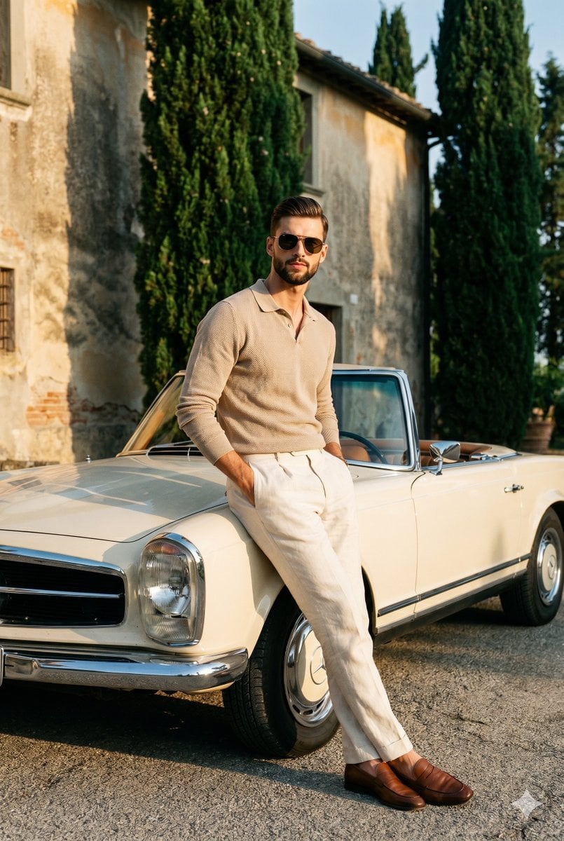 Vintage European Estate Fashion Portrait preview